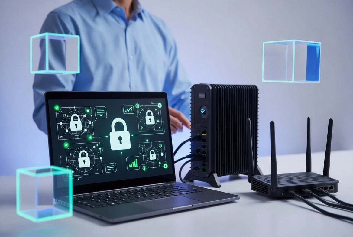 Hybrid Work Network Setup & Secure Remote Access Service